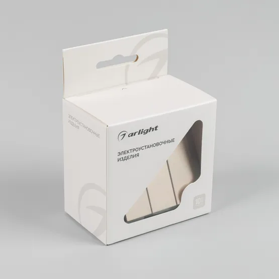 Фото #4 товара Механизм выключателя трехклавишный непроходной SWT-MK03-PL-GD-V (250V, 10A) (Arlight, -)