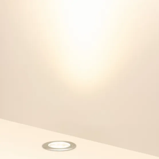 Фото #2 товара Светильник LTD-DAFNA-GROUND-R160-16W Warm3000 (SL, 45 deg, 230V) (Arlight, IP67 Металл, 5 лет)