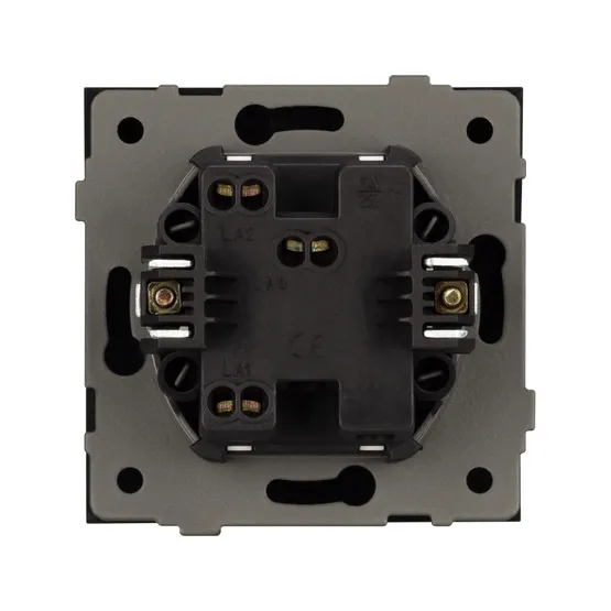 Фото #3 товара Механизм звонкового выключателя SWT-TENDO-MKR1-SFPL-GR (230V, 10A) (Arlight, Матовый графитовый)