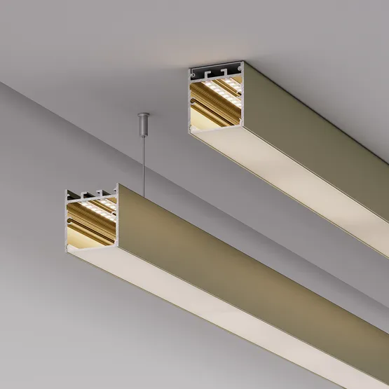 Фото #6 товара Профиль SL-LINE-3638-LW-2000 ANOD OLIVE GREY (Arlight, Алюминий)