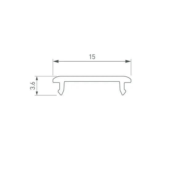 Фото #2 товара Экран SL-W14-10000 OPAL (Arlight, Пластик)