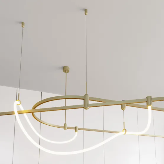 Фото #2 товара Светильник ART-APRIORI-TUBE-ELASTIC-R38-L1000-12W Warm3000 (OG, 360 deg, 48V) (Arlight, IP20 Металл, (Arlight, IP20 Металл, 3 года)