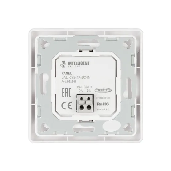 Фото #4 товара INTELLIGENT ARLIGHT Панель DALI-223-4K-D2-IN (BUS, Free purpose) (IARL, -)