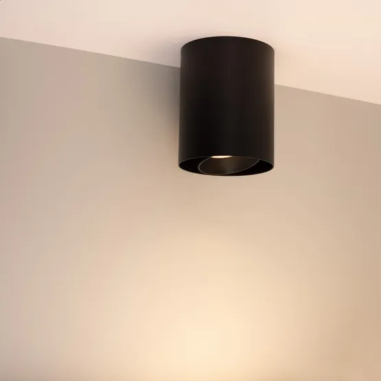 Фото #2 товара Светильник SP-FOCUS-R132-24W Warm3000 (BK, 24 deg, 230V) (Arlight, IP54 Металл, 5 лет)