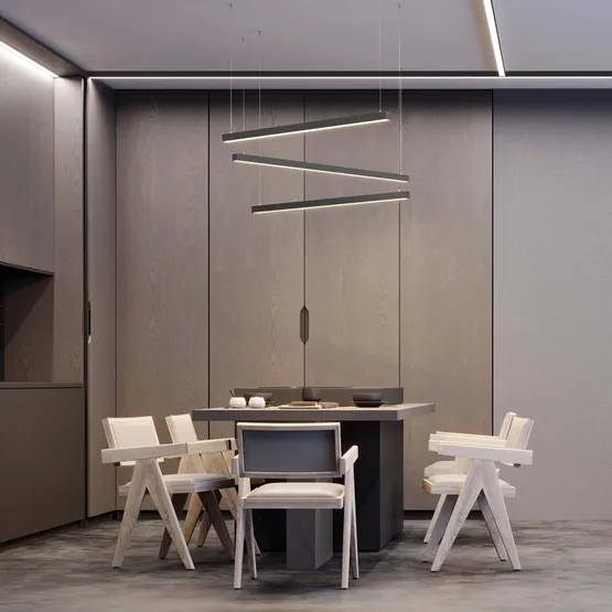 Фото #6 товара Профиль SL-LINE-3535-3000 BLACK (Arlight, Алюминий)