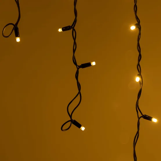 Фото #2 товара Светодиодная гирлянда ARD-EDGE-PRO-4000x600-BLACK-128LED-FLASH Warm/Warm (230V, 8W) (Ardecoled, IP65)