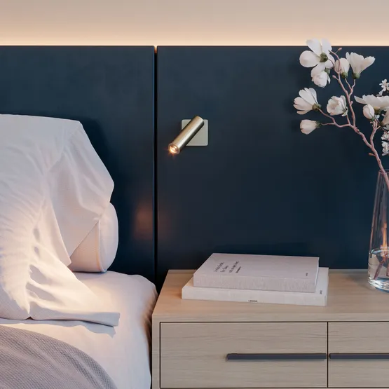 Фото #5 товара Светильник SP-READER-NB-S60x60-3W Warm3000 (BR, 20 deg, 230V) (Arlight, IP20 Металл, 3 года)