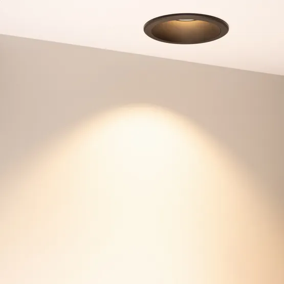 Фото #7 товара Светильник MS-ALORA-BUILT-R140-12W Day4000-MIX (BK, 60 deg, TRIAC) (Arlight, IP54 Пластик, 3 года)