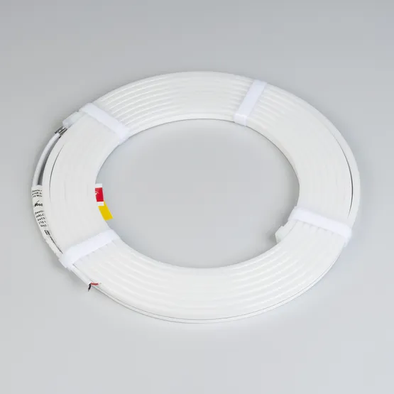 Фото #4 товара Светодиодная лента герметичная HALO-SIDE-A168-6x13mm 24V Yellow (10 W/m, IP67, 2835, 5m) (Arlight, Силикон)