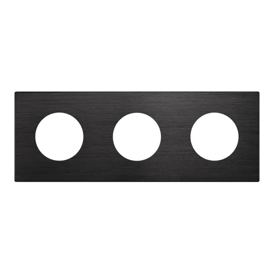 Фото #3 товара Рамка алюминиевая FRM-PRESTO-ALR-3-BK (Arlight, -)