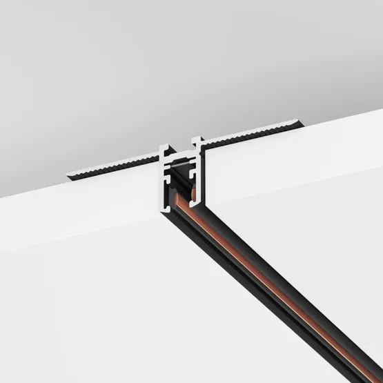 Фото #2 товара Трек встраиваемый MAG-MICROCOSM-TRACK-4115-FDW-1000 (WH) (Arlight, IP20 Металл, 3 года)