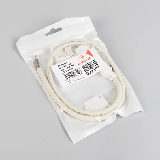 Фото #5 товара Коннектор питания для ленты ARL-PV (15.5x6mm) (Arlight, Пластик)