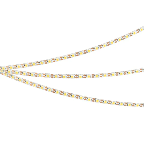 Фото #2 товара Светодиодная лента FC-A120-5mm 24V Warm3000-CX1 (10 W/m, IP20, 5m) (Arlight, резка 1 светодиод)