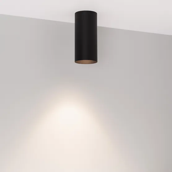 Фото #2 товара Светильник SP-GABI-SURFACE-R50-9W Day4000 (BK, 36 deg, 230V) (Arlight, IP40 Металл, 5 лет)