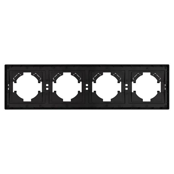 Фото #3 товара Рамка пластиковая FRM-TENDO-SFPL-4-GR (Arlight, Матовый графитовый)