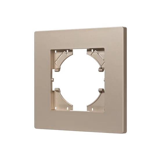 Фото #1 товара Рамка пластиковая FRM-PERIO-PL-1-GD (Arlight, -)