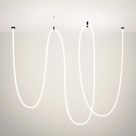 Фото #2 товара Светильник SP-TROPIC-BUILT-TRIMLESS-R18-L10000-110W Day4000 (BK, 360 deg, 230V) (Arlight, IP20 Пластик, 3 года)