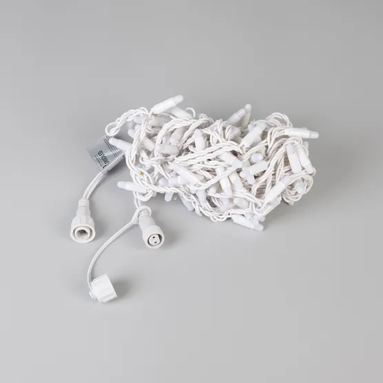 Фото #4 товара Светодиодная гирлянда ARD-STRING-CLASSIC-10000-WHITE-100LED-MILK-FLASH Warm (230V, 7W) (Ardecoled, IP65)
