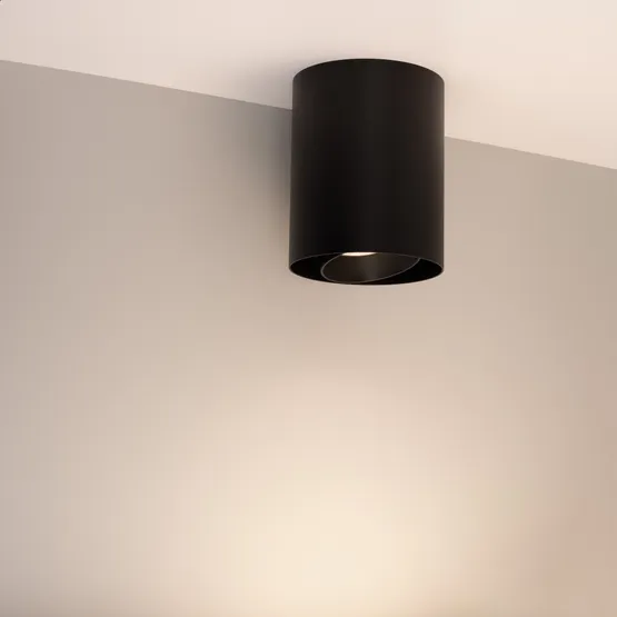 Фото #2 товара Светильник SP-FOCUS-R132-24W Day4000 (BK, 24 deg, 230V) (Arlight, IP54 Металл, 5 лет)