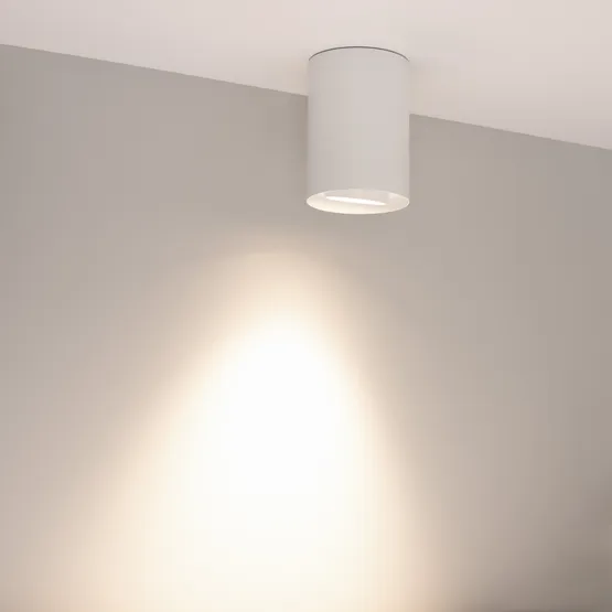 Фото #3 товара Светильник SP-FOCUS-R86-10W Day4000 (WH, 50 deg, 230V) (Arlight, IP54 Металл, 5 лет)