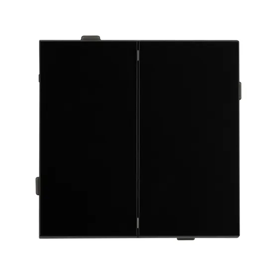 Фото #2 товара Механизм выключателя управления шторами SWT-TENDO-MKR2-PL-BK (230V, 10A) (Arlight, Черный)