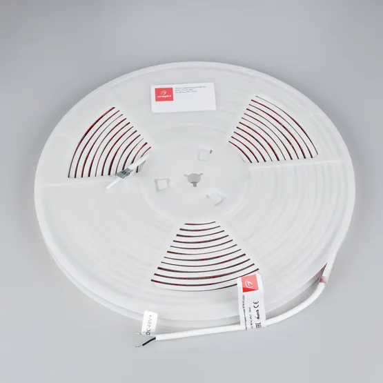 Фото #2 товара Светодиодная лента герметичная RTW-PS-A240-12mm 48V Warm2400-CX2 (23 W/m, IP67, 10m) (Arlight, CRI>90)