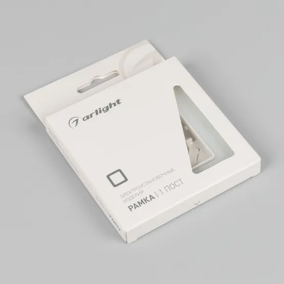 Фото #4 товара Рамка стеклянная FRM-OMALI-GS-1-WH (Arlight, -)