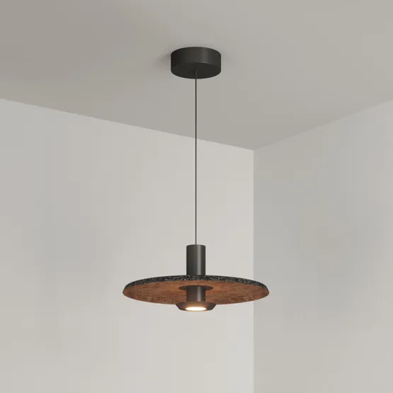 Фото #6 товара Светильник SP-KOTARO-R350-12W Warm3000 (BK-CF, 36 deg, 230V, TRIAC) (Arlight, IP20)