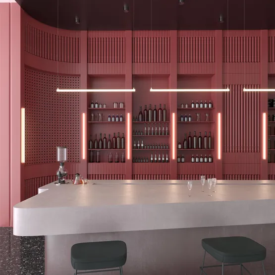 Фото #3 товара Экран ARH-ROUND-D20-DUAL-2000 OPAL (Arlight, Пластик)