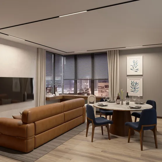 Фото #4 товара Светильник MAG-FLAT-25-L600-18W Warm3000 (BK, 100 deg, 24V) (Arlight, IP20 Металл, 5 лет)