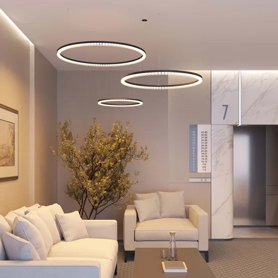 Фото #4 товара Светильник SP-DIAMOND-R1050-60W Day4000 (WH, 45 deg, 230V, TRIAC) (Arlight, IP20 Металл, 5 лет)