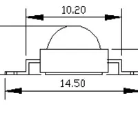 Фото #3 товара Мощный светодиод ARPL-3W-BCX45 Day White (Arlight, Emitter)