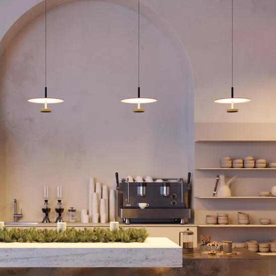 Фото #3 товара Светильник SP-CAMPANA-HANG-D300-9W Warm3000 (BK, 130 deg, 230V) (Arlight, IP20 Металл, 5 лет)