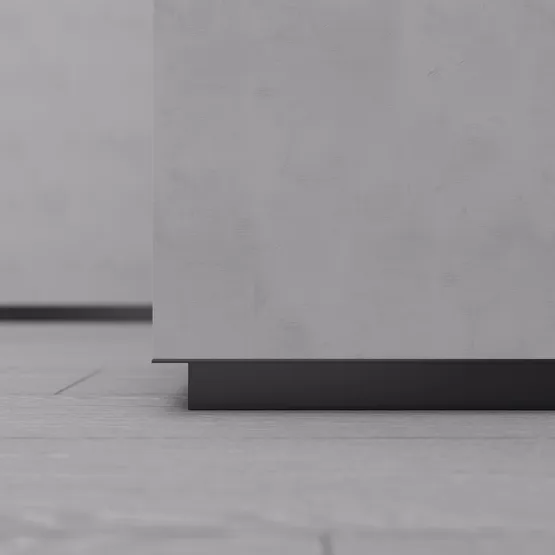 Фото #6 товара Профиль PLINTUS-FANTOM-H20-2000 BLACK (Arlight, Алюминий)