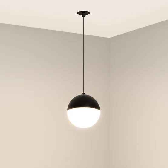Фото #2 товара Светильник SP-EMISFERO-HANG-BUILT-R150-11W Day4000 (BK, 170 deg, 230V) (Arlight, IP20 Металл, 3 года)