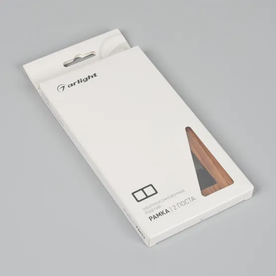 Фото #4 товара Рамка из натурального дерева FRM-XSILO-WD-2-SNL (Arlight, -)