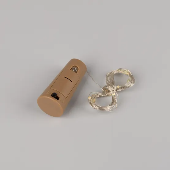 Фото #3 товара Светодиодная гирлянда ARD-DEW-HOME-2000-CLEAR-20LED-STD Green (1.5V, Battery Pack, Cork) (Ardecoled, IP20)