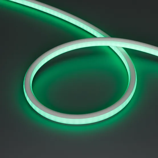 Фото #2 товара Светодиодная лента герметичная SPI-WAVE-TOP-G200-18x15mm 12V RGB PX2 (26 W/m, IP54, 5m, wire x1) (Arlight, Вывод прямой, 3 года)