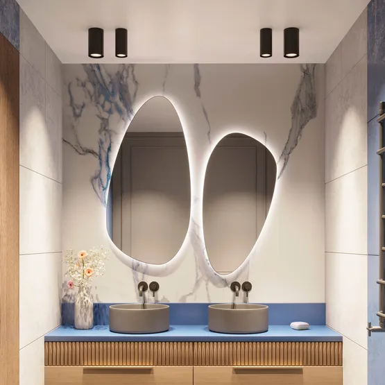 Фото #4 товара Светильник SP-SALT-R95-20W Day4000 (WH-BK, 40 deg, 230V) (Arlight, IP54 Металл, 5 лет)