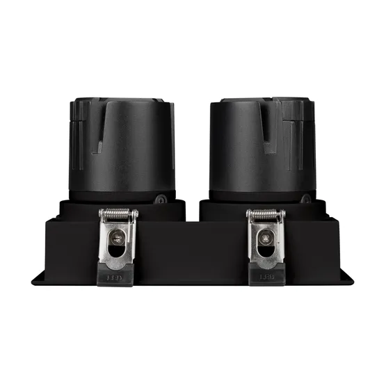 Фото #2 товара Светильник MS-FLOW-BUILT-S157x85-2x12W Warm3000 (BK, 15 deg, 230V) (Arlight, IP20 Металл, 5 лет)