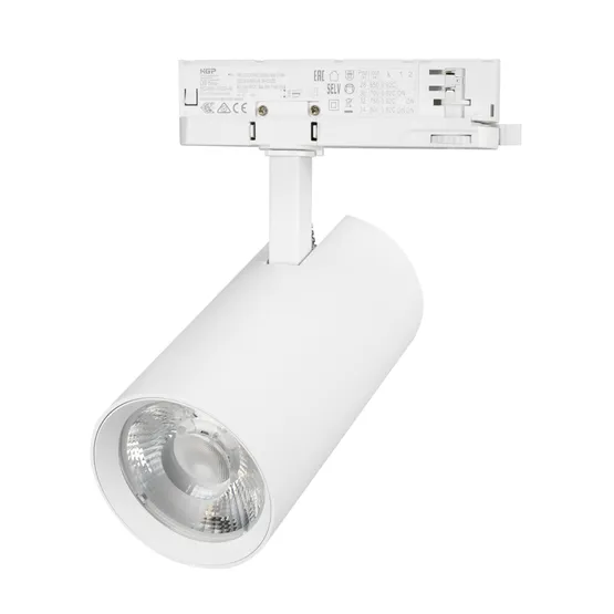 Фото #1 товара Светильник LGD-GERA-4TR-R90-30W Warm3000 (WH, 24 deg, 230V) (Arlight, IP20 Металл, 5 лет)