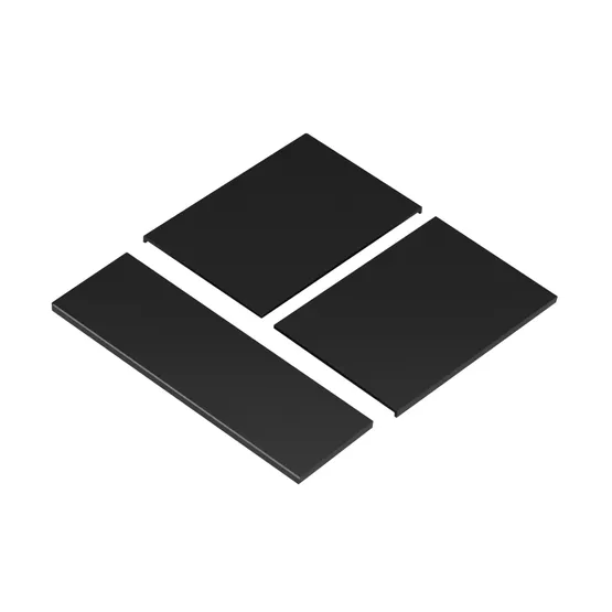 Фото #2 товара INTELLIGENT ARLIGHT Накладка панели KNX-23-3G-SUF Black (Backlightless) (IARL, IP20 Металл, 2 года)