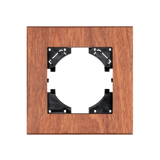 Фото #3 товара Рамка из натурального дерева FRM-XSILO-WD-1-NL (Arlight, -)