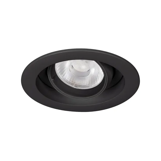 Фото #1 товара Светильник MS-VORTEX-BUILT-R90-12W Warm3000 (BK-BK, 20 deg, 230V) (Arlight, IP20 Металл, 5 лет)