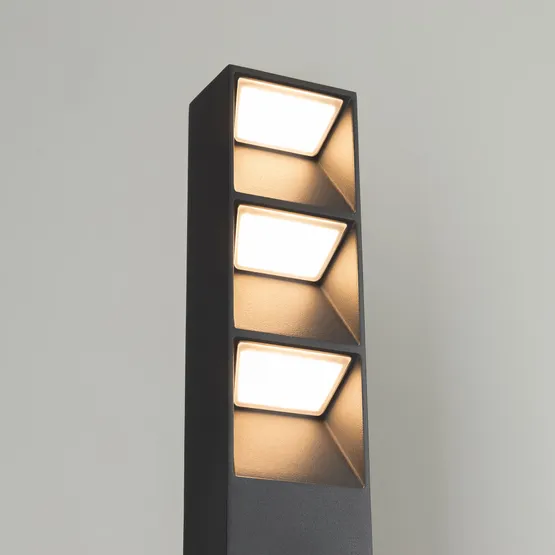 Фото #2 товара Светильник LGD-TILLIS-BOLL-H900-12W Warm3000 (GR, 92 deg, 230V) (Arlight, IP65 Металл, 3 года)