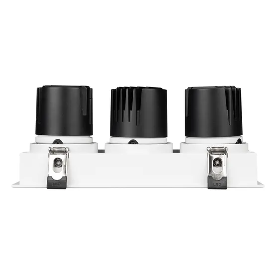 Фото #6 товара Светильник MS-FLOW-BUILT-S230x85-3x12W Warm3000 (WH, 38 deg, 230V) (Arlight, IP20 Металл, 5 лет)
