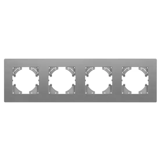 Фото #2 товара Рамка пластиковая FRM-PERIO-PL-4-GR (Arlight, -)