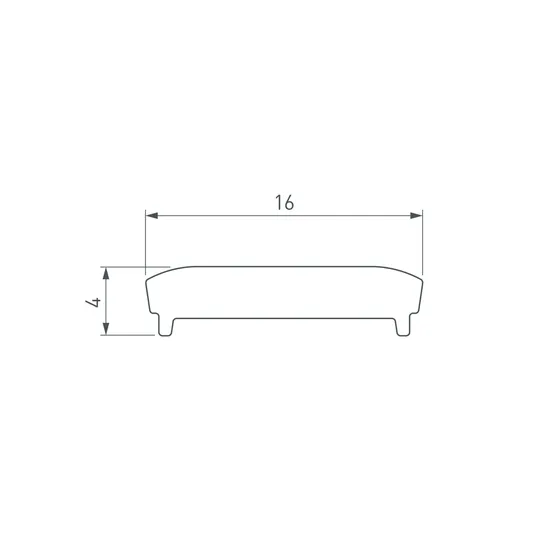 Фото #2 товара Экран FLOOR18-H15-3000 BLACK (Arlight, Пластик)