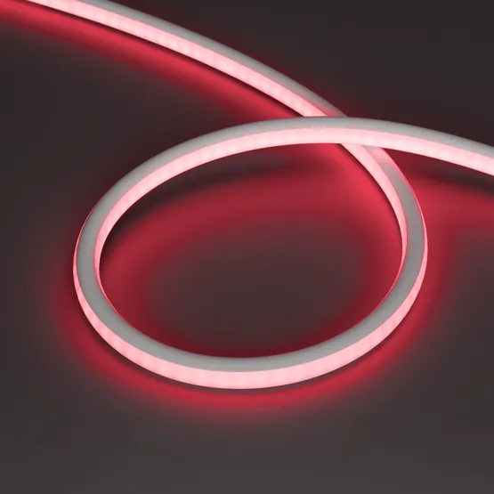 Фото #4 товара Светодиодная лента герметичная SPI-WAVE-TOP-G200-18x15mm 12V RGB PX2 (26 W/m, IP54, 5m, wire x1) (Arlight, Вывод прямой, 3 года)