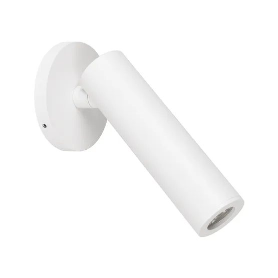 Фото #1 товара Светильник SP-READER-NB-R60-3W Warm3000 (WH, 20 deg, 230V) (Arlight, IP20 Металл, 3 года)